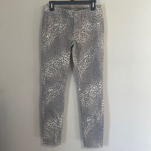 London Jean Leopard Print Jegging
